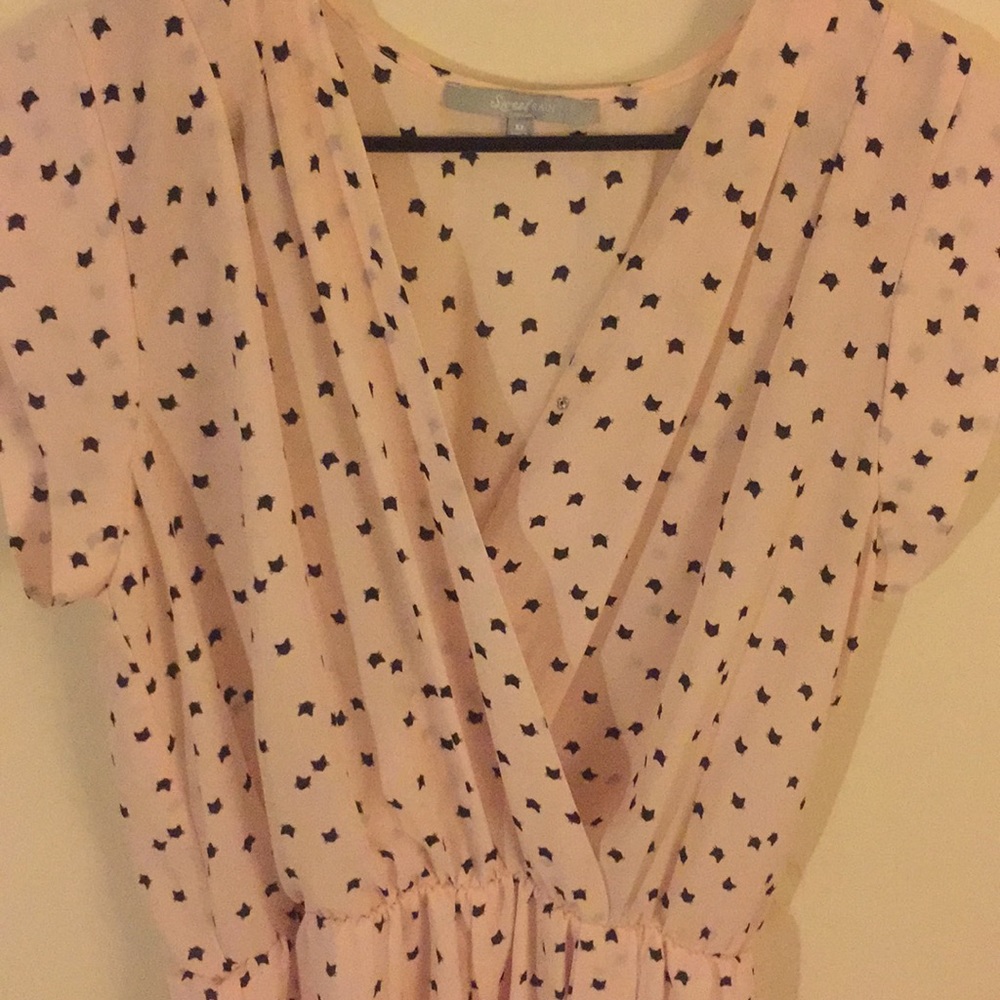 Pink kitty romper - Picture 2 of 4
